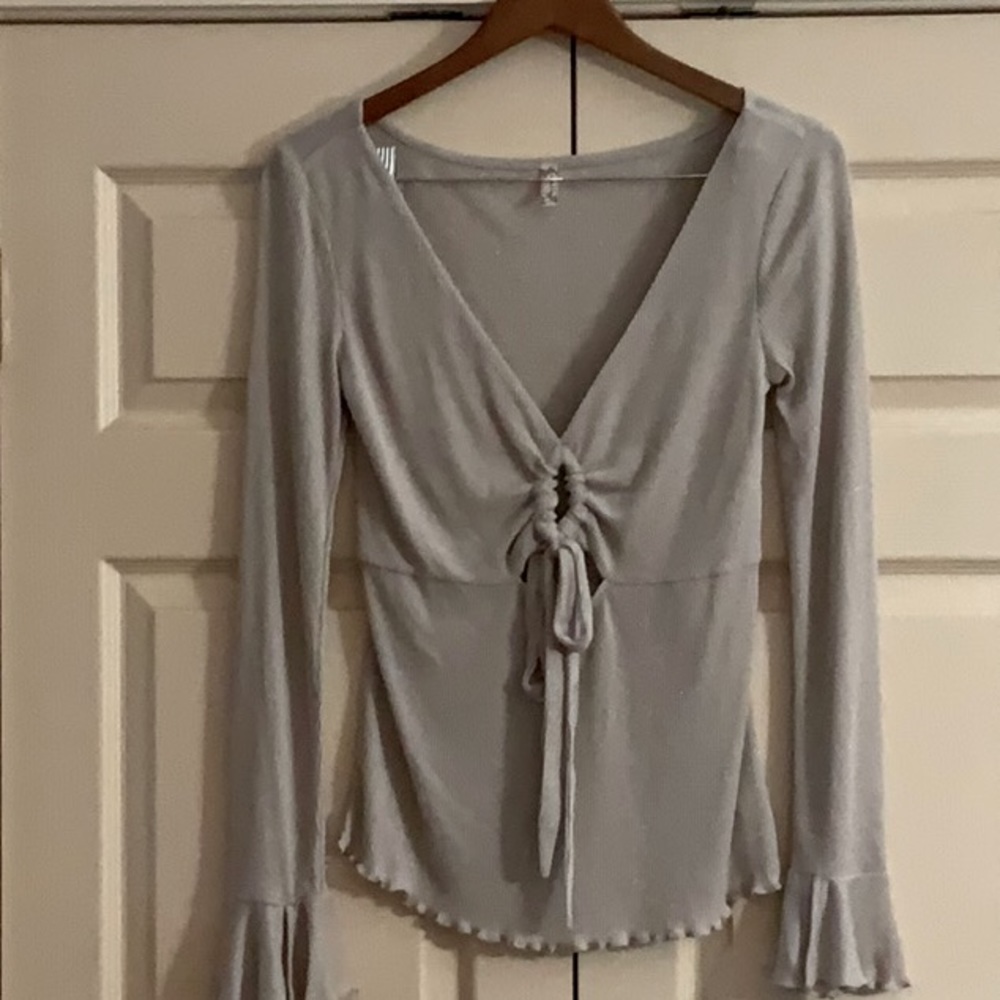 Slightly fitted top